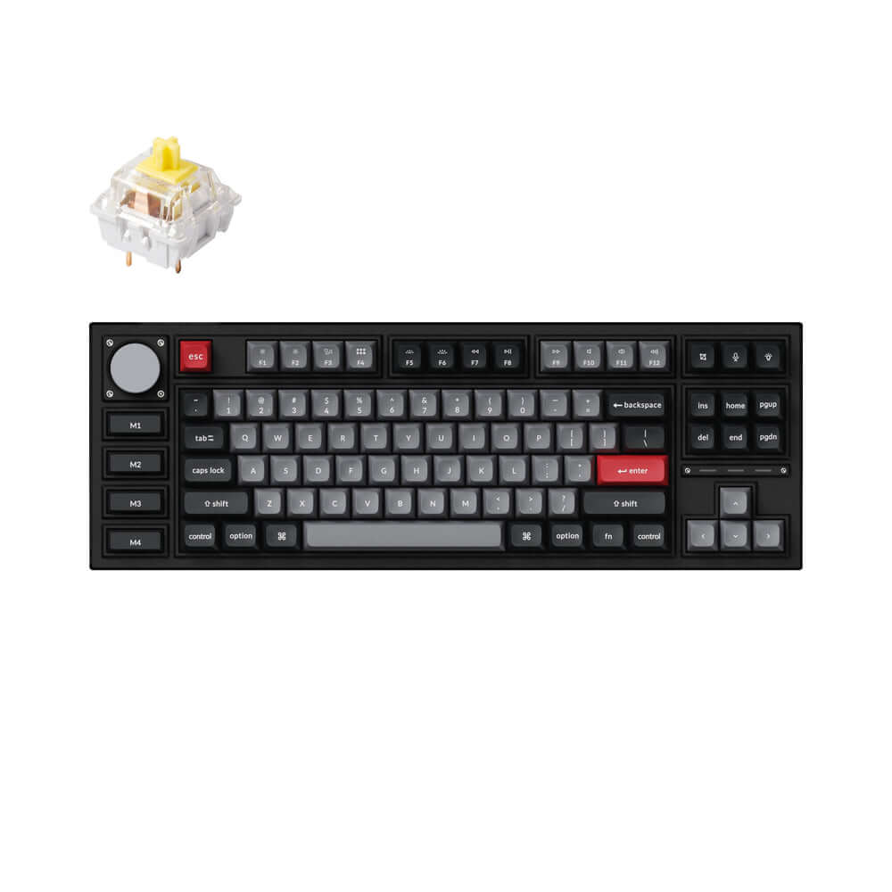 Keychron Q3 Pro QMK/VIA Teclado Mecânico Custom Wireless