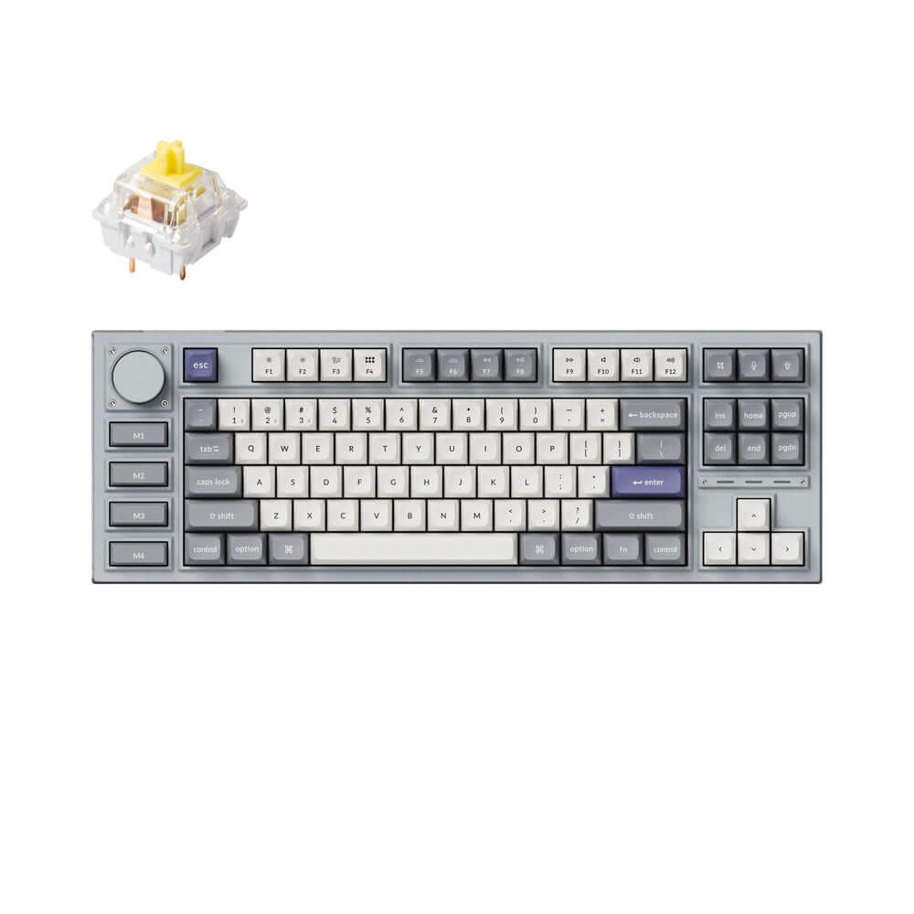 Keychron Q3 Pro QMK/VIA Teclado Mecânico Custom Wireless