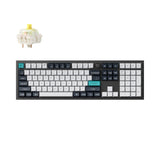 Keychron Q6 Max custom wireless mechanical keyboard with Gateron switch top view.