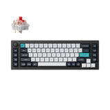 Keychron Q65 Max Carbon Black Gateron Jupiter Red