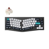 Keychron Q8 Max mechanical keyboard with Alice layout and customizable keys, featuring a premium design.