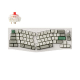 Keychron Q8 Max Alice layout mechanical keyboard with customizable switches and wireless connectivity.