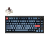 Keychron V1 Max QMK/VIA Teclado Mecânico Custom Wireless