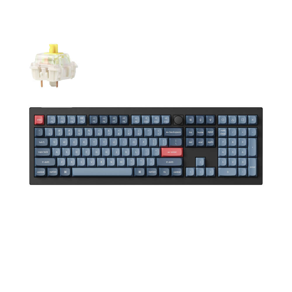 Keychron V6 Max | Teclado Mecânico 100% Wireless – Keychron Brasil