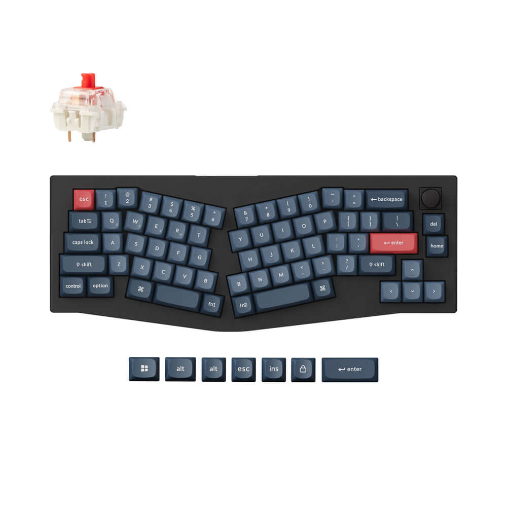 Keychron V8 Max QMK/VIA Teclado Mecânico Custom Wireless