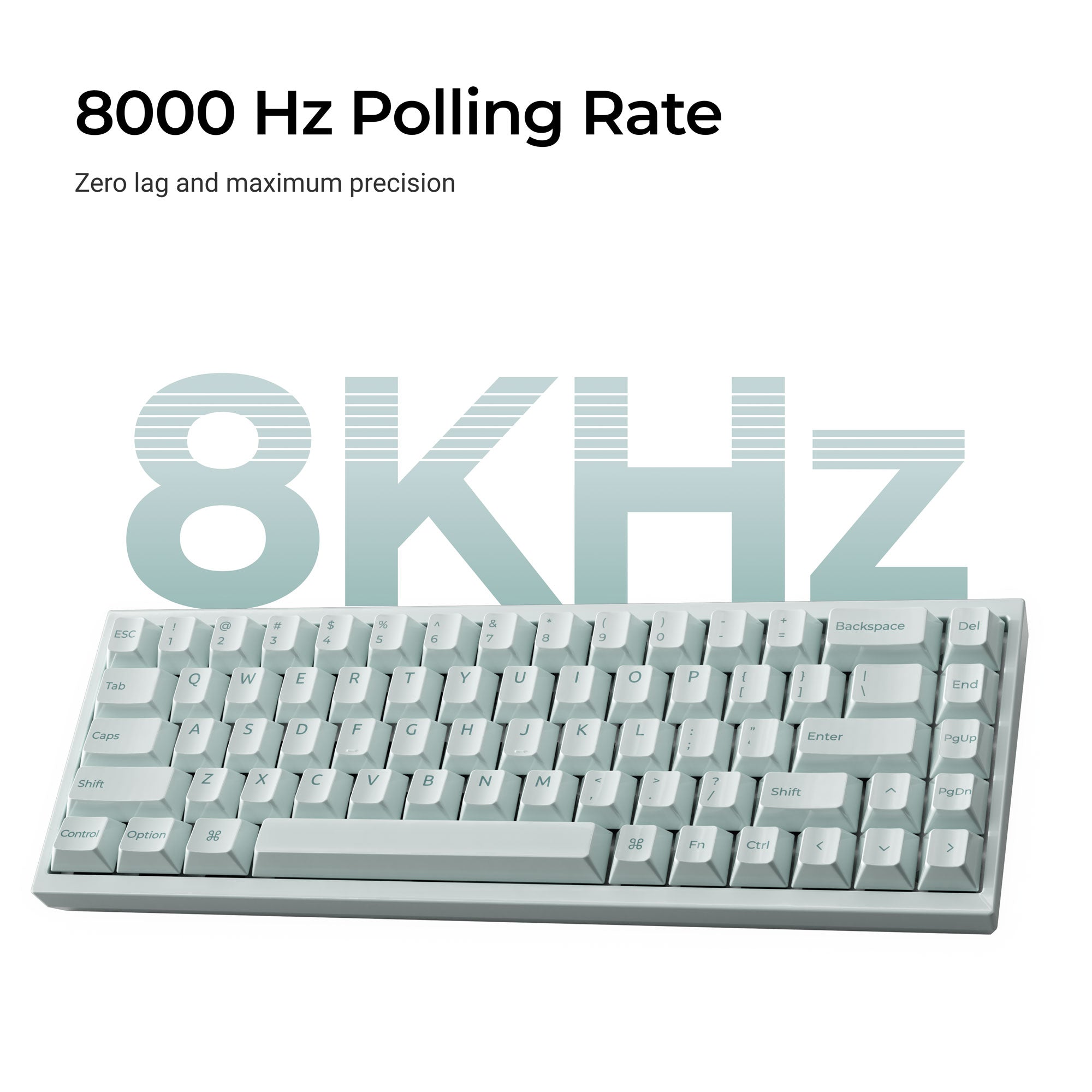 Keychron Q16 HE 8K | Teclado Magnético de Cerâmica Wireless