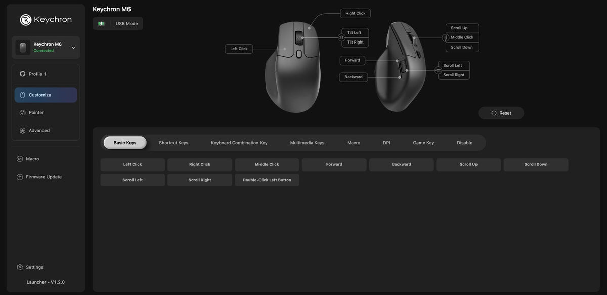 Keychron M6 Wireless Mouse — M6--Launcher-Customize.jpg