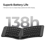 Keychron B11 Pro Ultra-Slim Teclado Sem Fio Dobrável