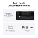 Keychron B11 Pro Ultra-Slim Teclado Sem Fio Dobrável
