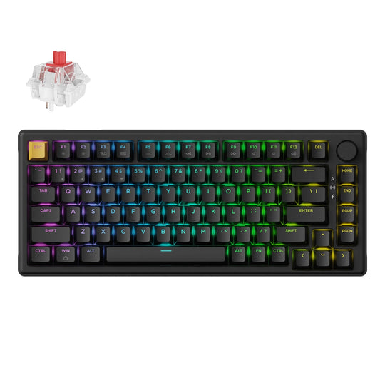Keychron J2 QMK Teclado Mecânico Wireless