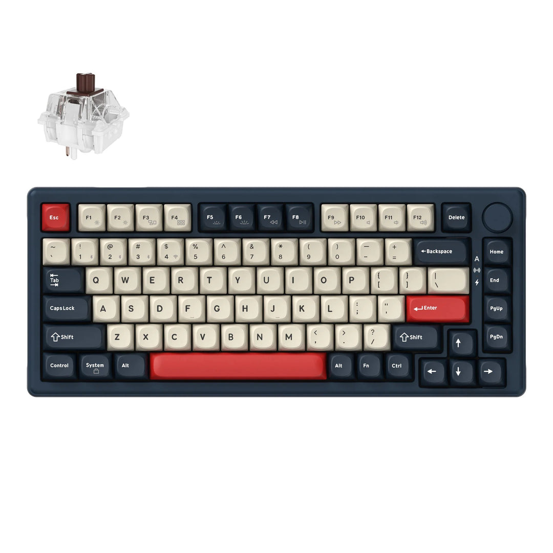 Keychron J2 QMK Teclado Mecânico Wireless