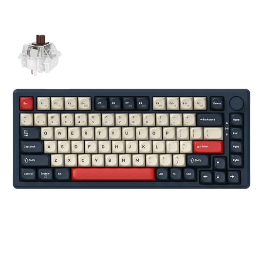 Keychron J2 QMK Teclado Mecânico Wireless