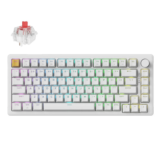 Keychron J2 QMK Teclado Mecânico Wireless