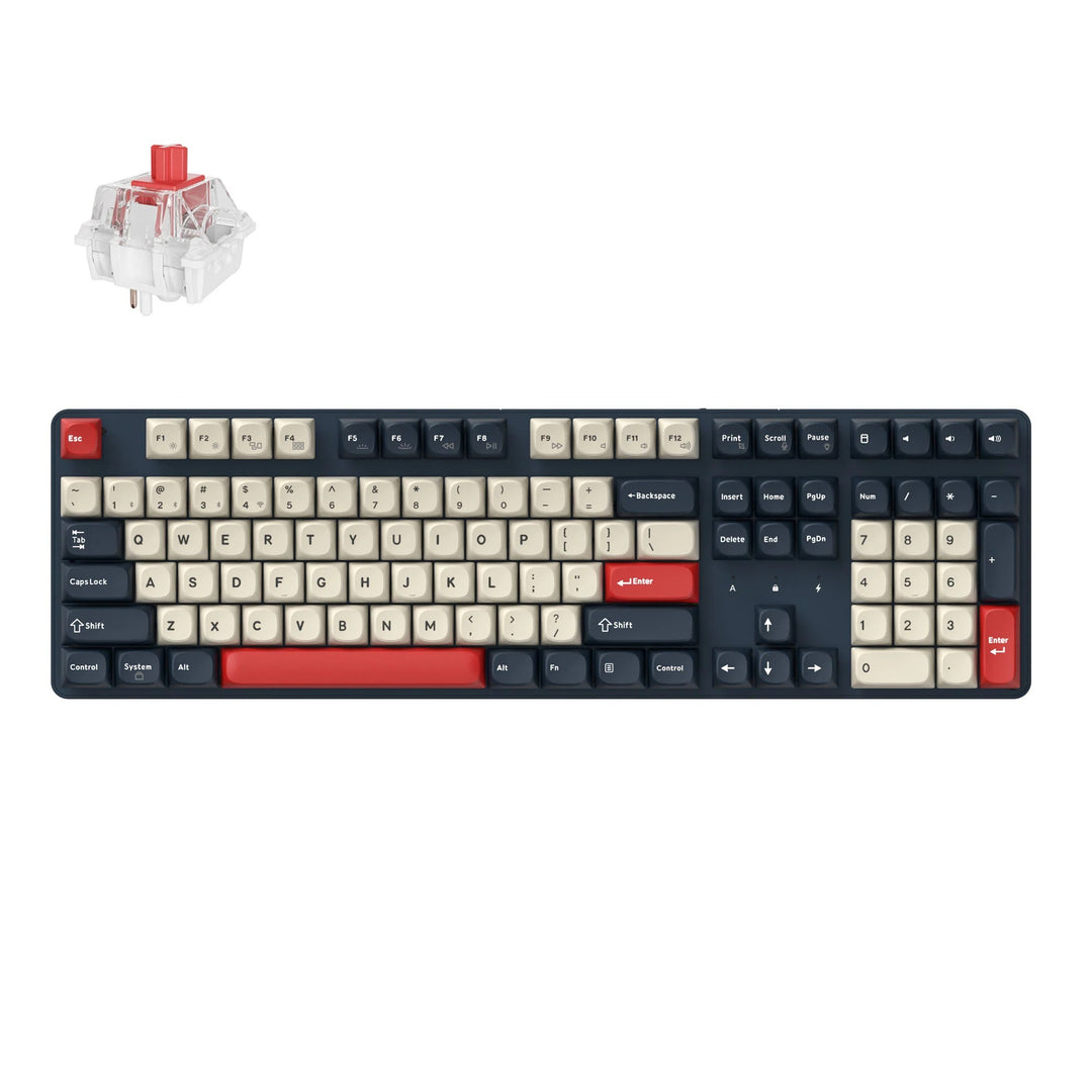 Keychron J5 QMK Teclado Mecânico Wireless