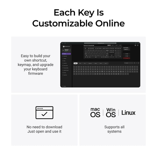 Keychron K10 Ultra 8K Teclado Mecânico Wireless Custom