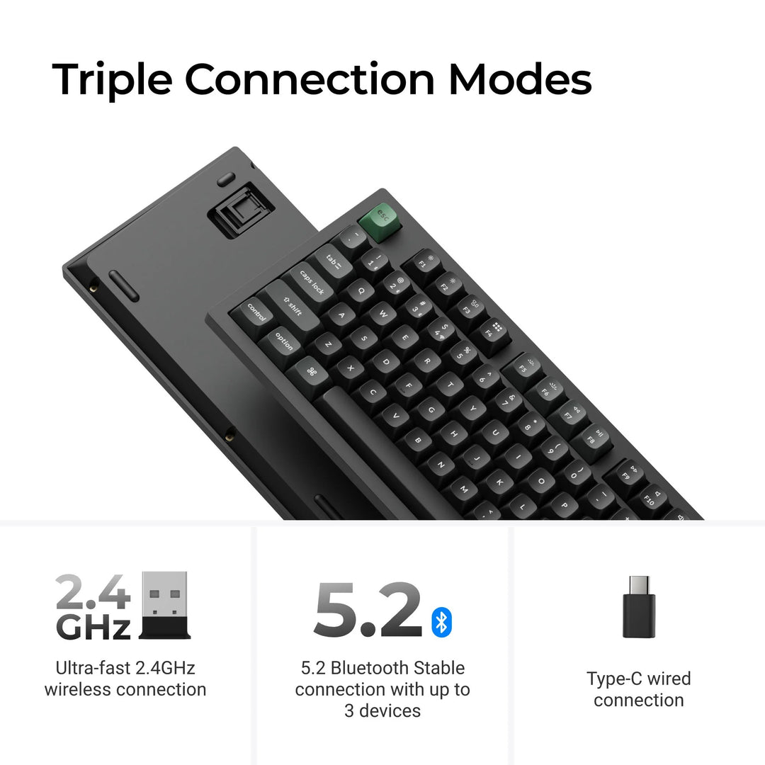 Keychron K10 Ultra 8K Teclado Mecânico Wireless Custom
