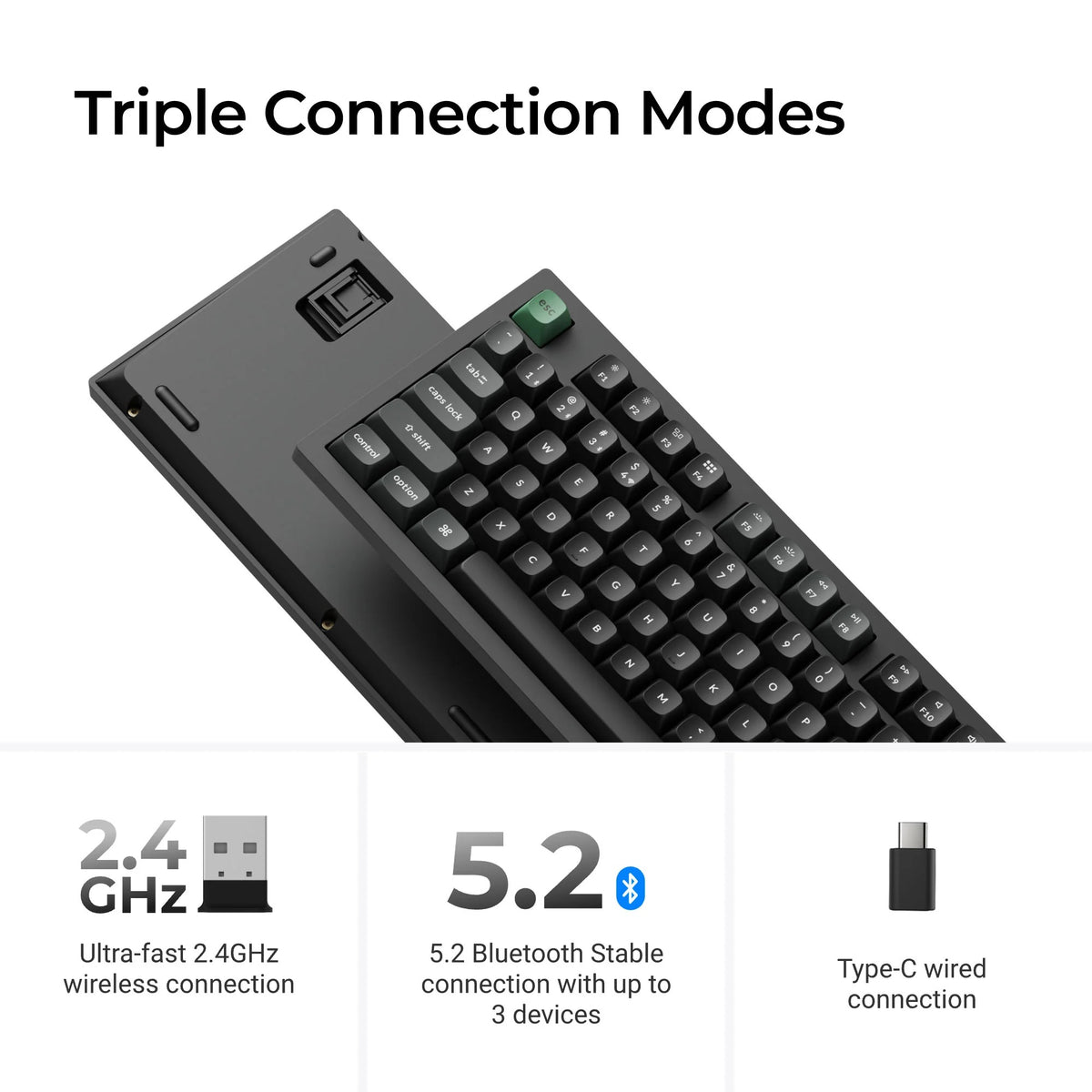 Keychron K10 Ultra 8K Teclado Mecânico Wireless Custom