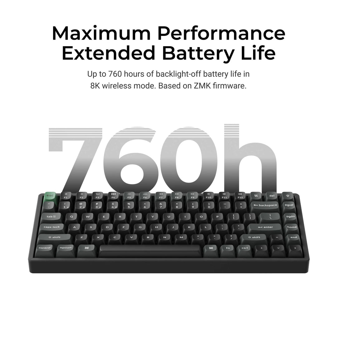Keychron K2 Ultra 8K Teclado Mecânico Wireless Custom