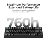 Keychron K2 Ultra 8K Teclado Mecânico Wireless Custom