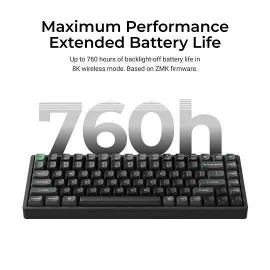Keychron K2 Ultra 8K Teclado Mecânico Wireless Custom