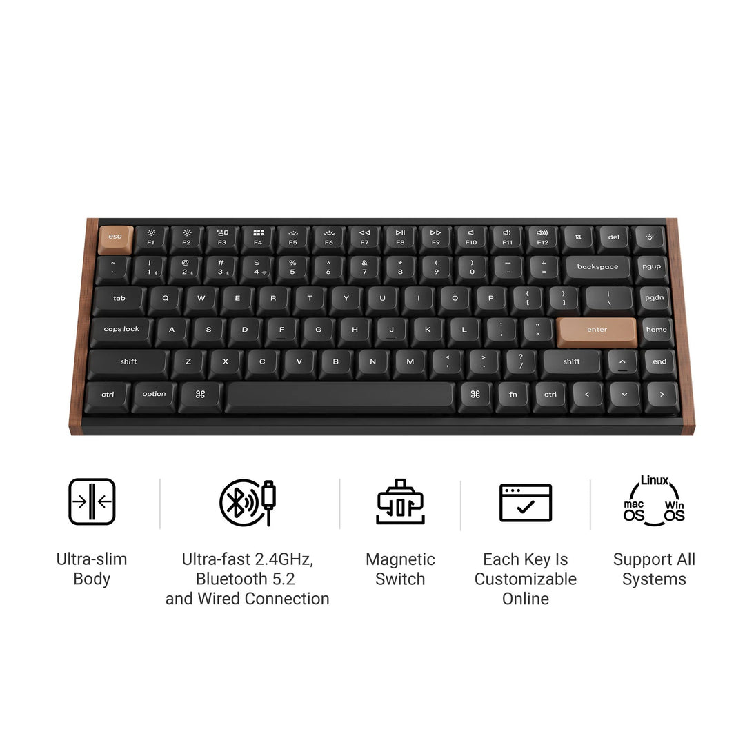 Keychron K3 HE Teclado Magnético Custom Wireless