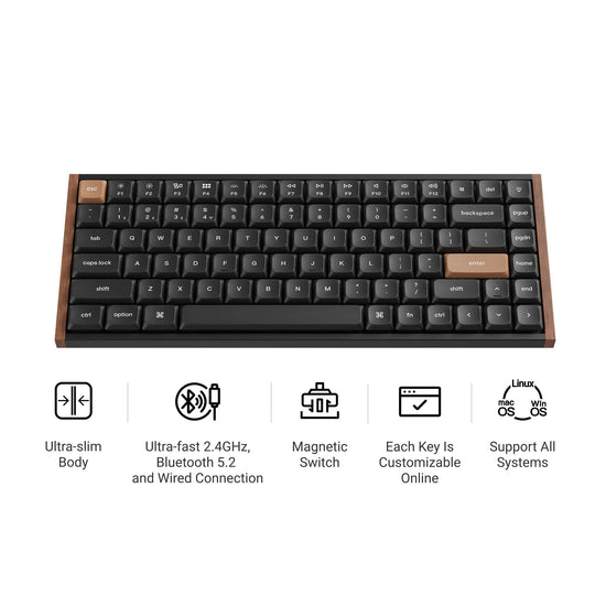 Keychron K3 HE Teclado Magnético Custom Wireless