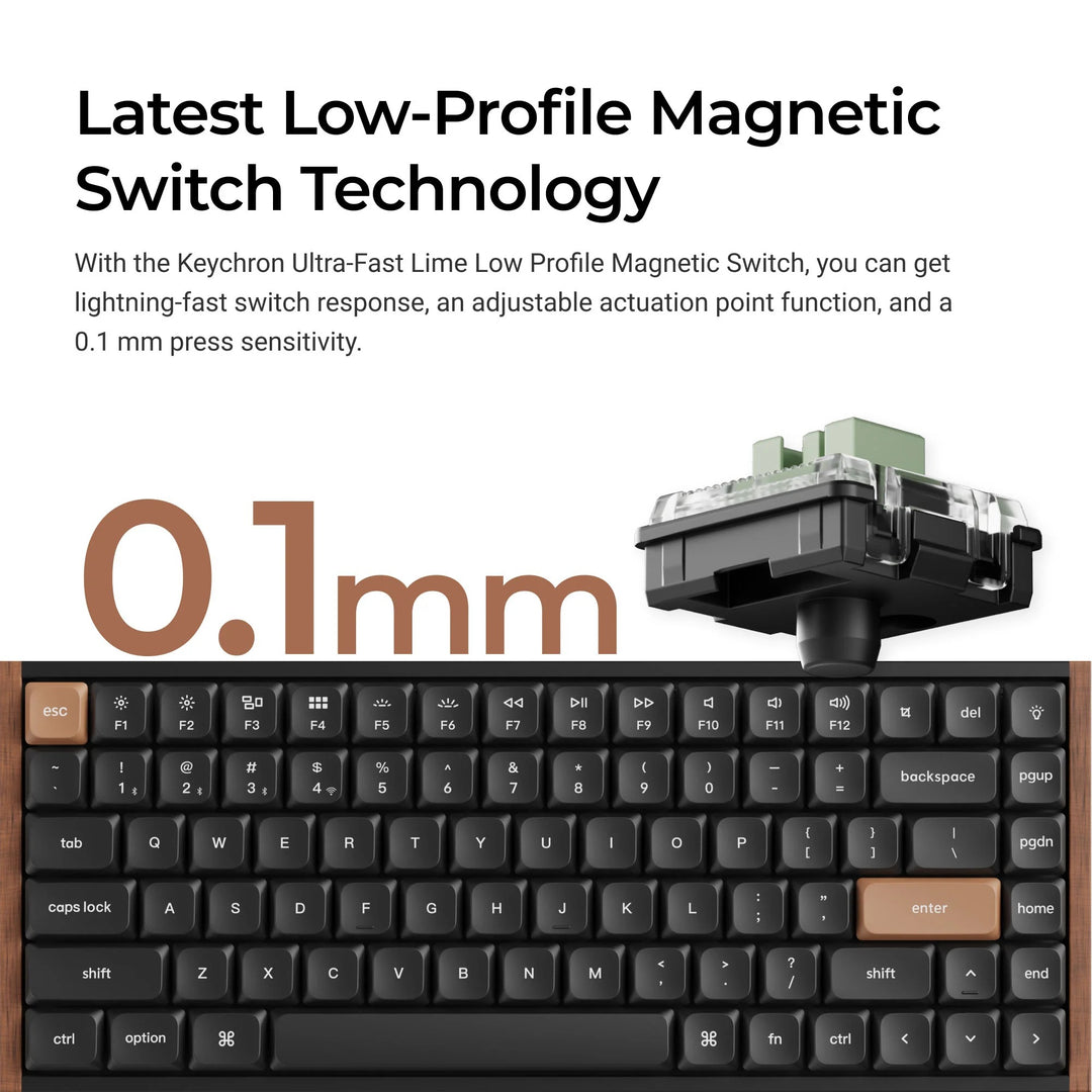 Keychron K3 HE Teclado Magnético Custom Wireless