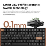 Keychron K3 HE Teclado Magnético Custom Wireless