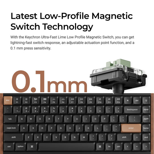 Keychron K3 HE Teclado Magnético Custom Wireless