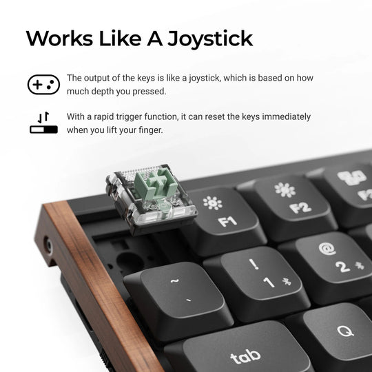 Keychron K3 HE Teclado Magnético Custom Wireless