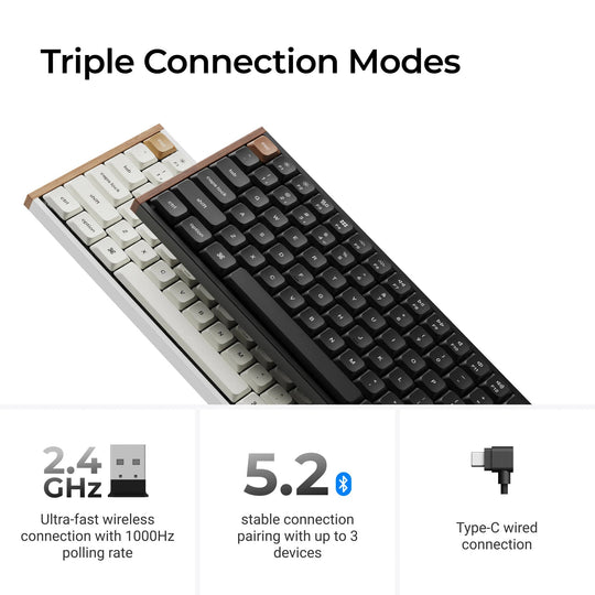 Keychron K3 HE Teclado Magnético Custom Wireless