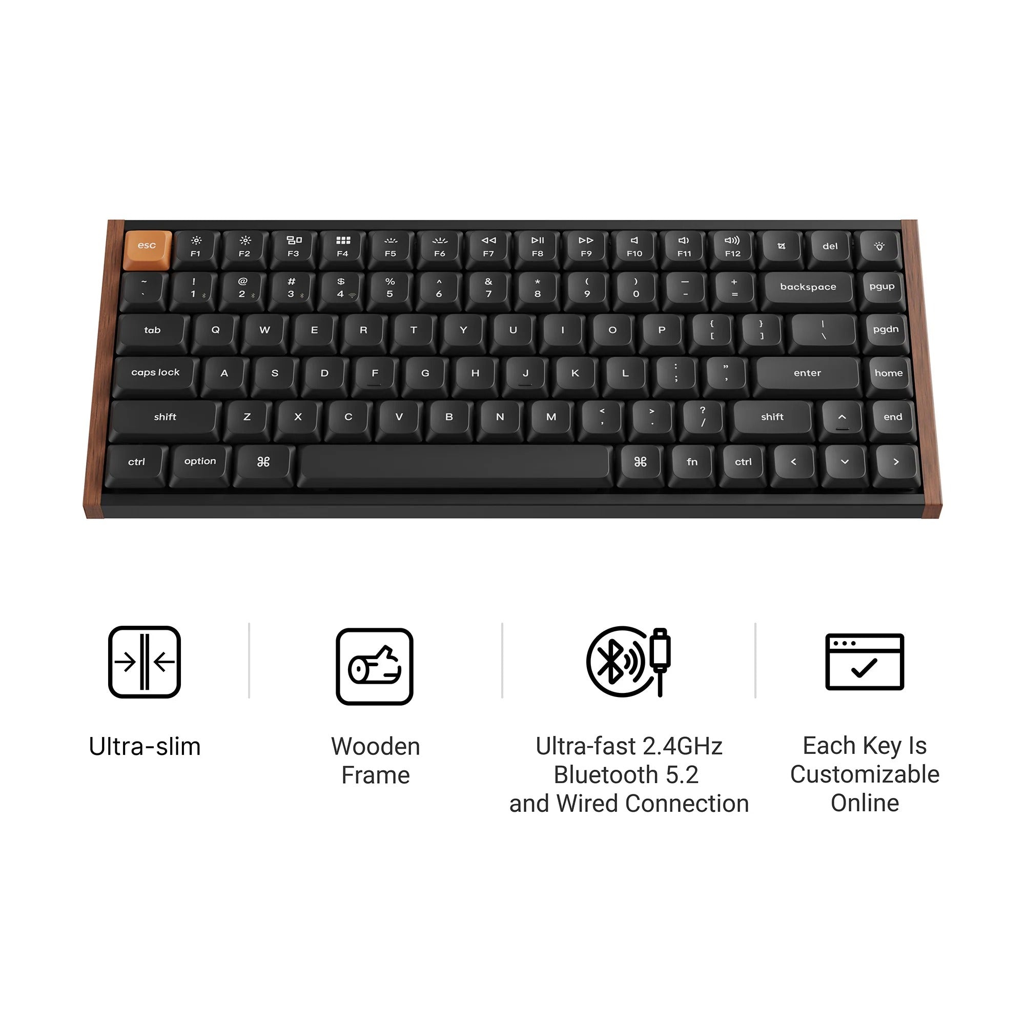 Keychron K3 Max SE | Teclado Mecânico 75% Low Profile Wireless