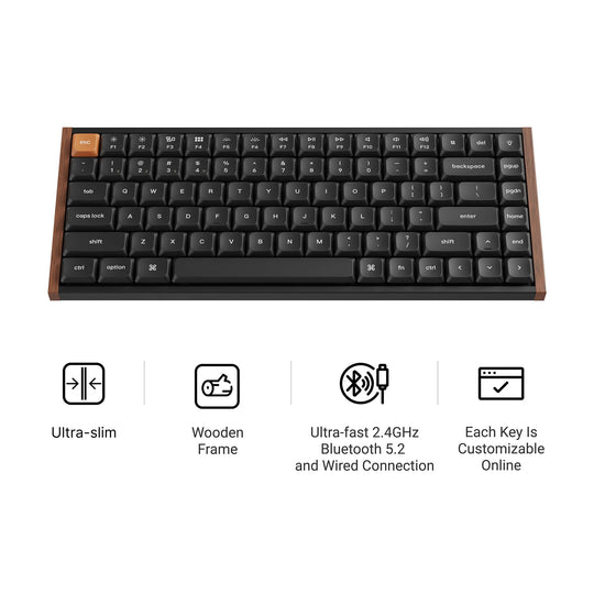 Keychron K3 Max SE QMK/VIA Teclado Mecânico Custom Wireless