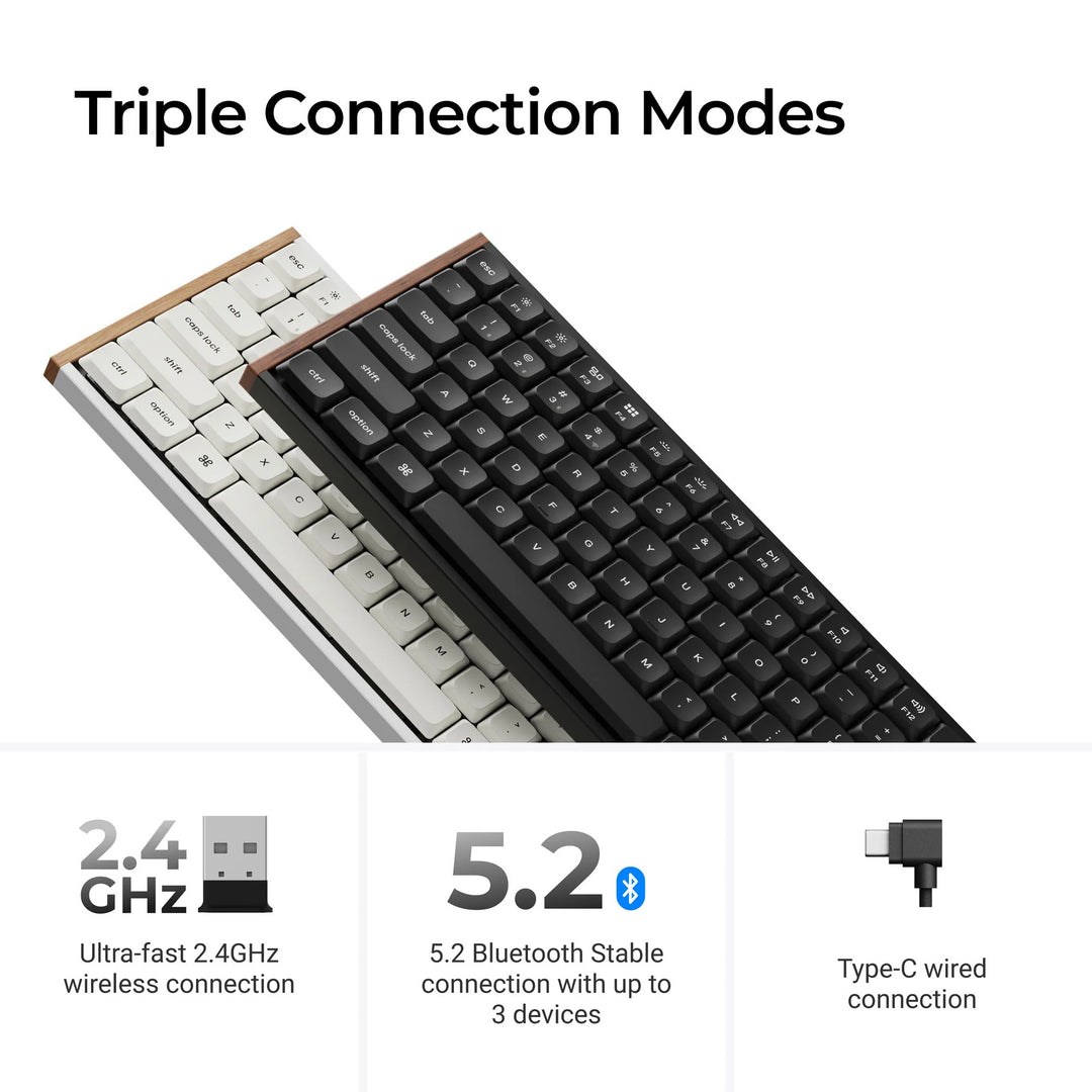 Keychron K3 Ultra 8K Teclado Mecânico Custom Wireless