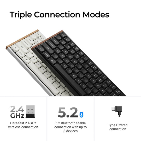 Keychron K3 Ultra 8K Teclado Mecânico Custom Wireless