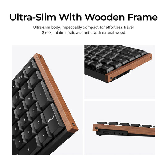 Keychron K5 Ultra 8K Teclado Mecânico Custom Wireless