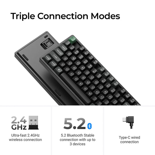Keychron K8 Ultra 8K Teclado Mecânico Wireless Custom