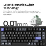 Keychron Q1 HE 8K Teclado Magnético Com Fio