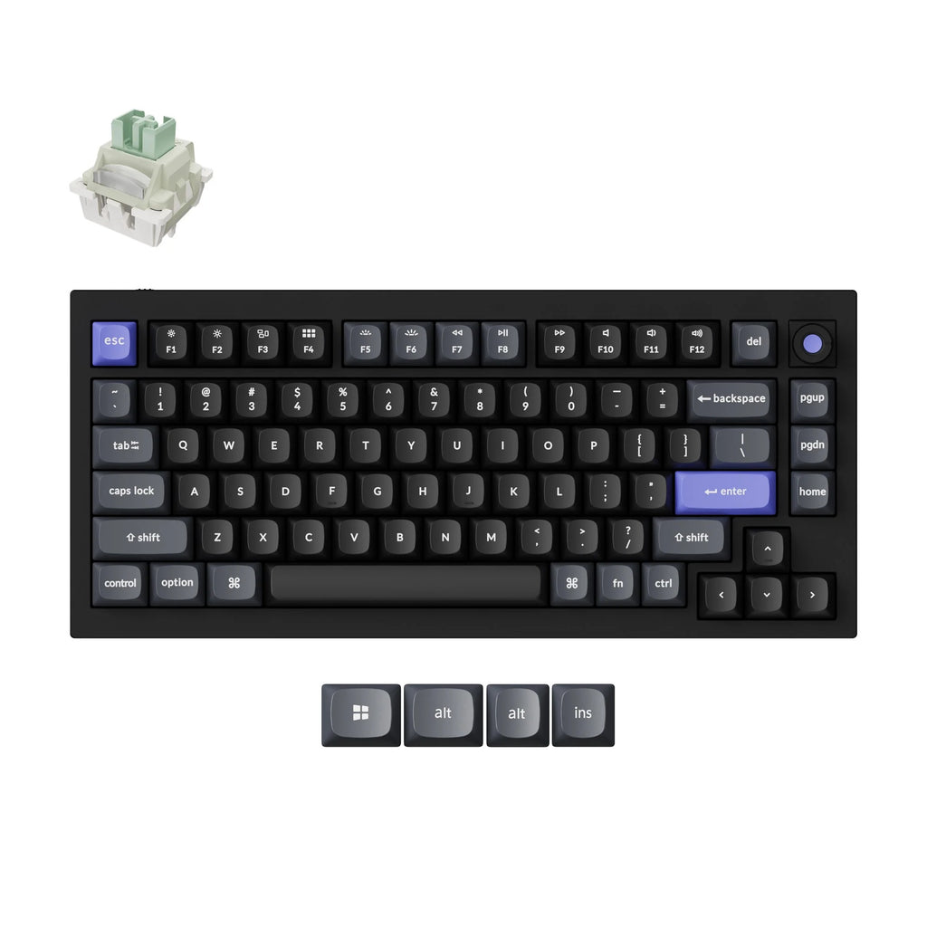 Keychron Q1 HE 8K JIS配列 Keychron Q1 HE 8K | Teclado Magnético Com Fio – Keychron Brasil