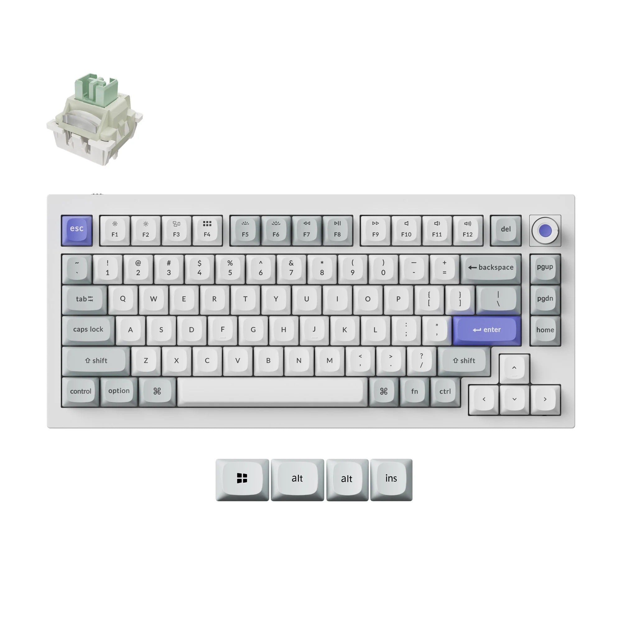 Keychron Q1 HE 8K その他おまけ多数 Keychron Q1 HE 8K | Teclado Magnético Com Fio – Keychron Brasil