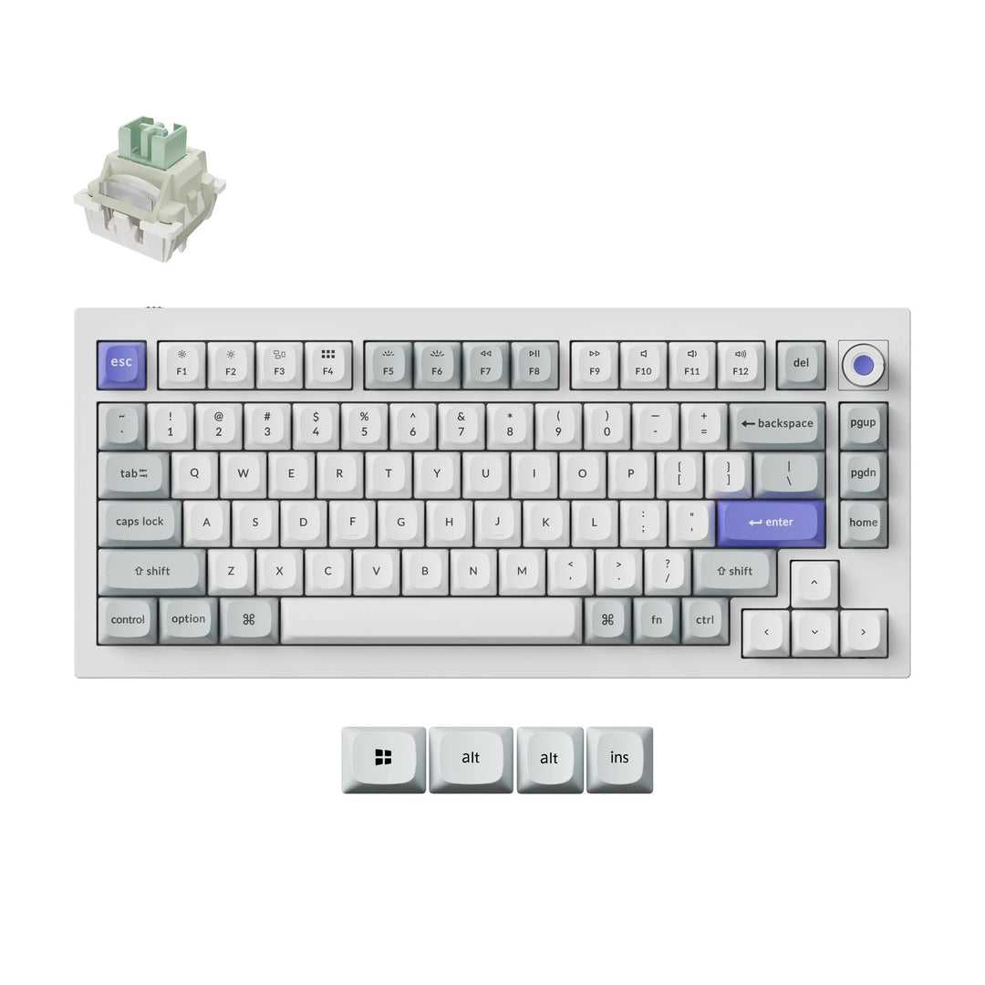 Keychron Q1 HE 8K Teclado Magnético Com Fio