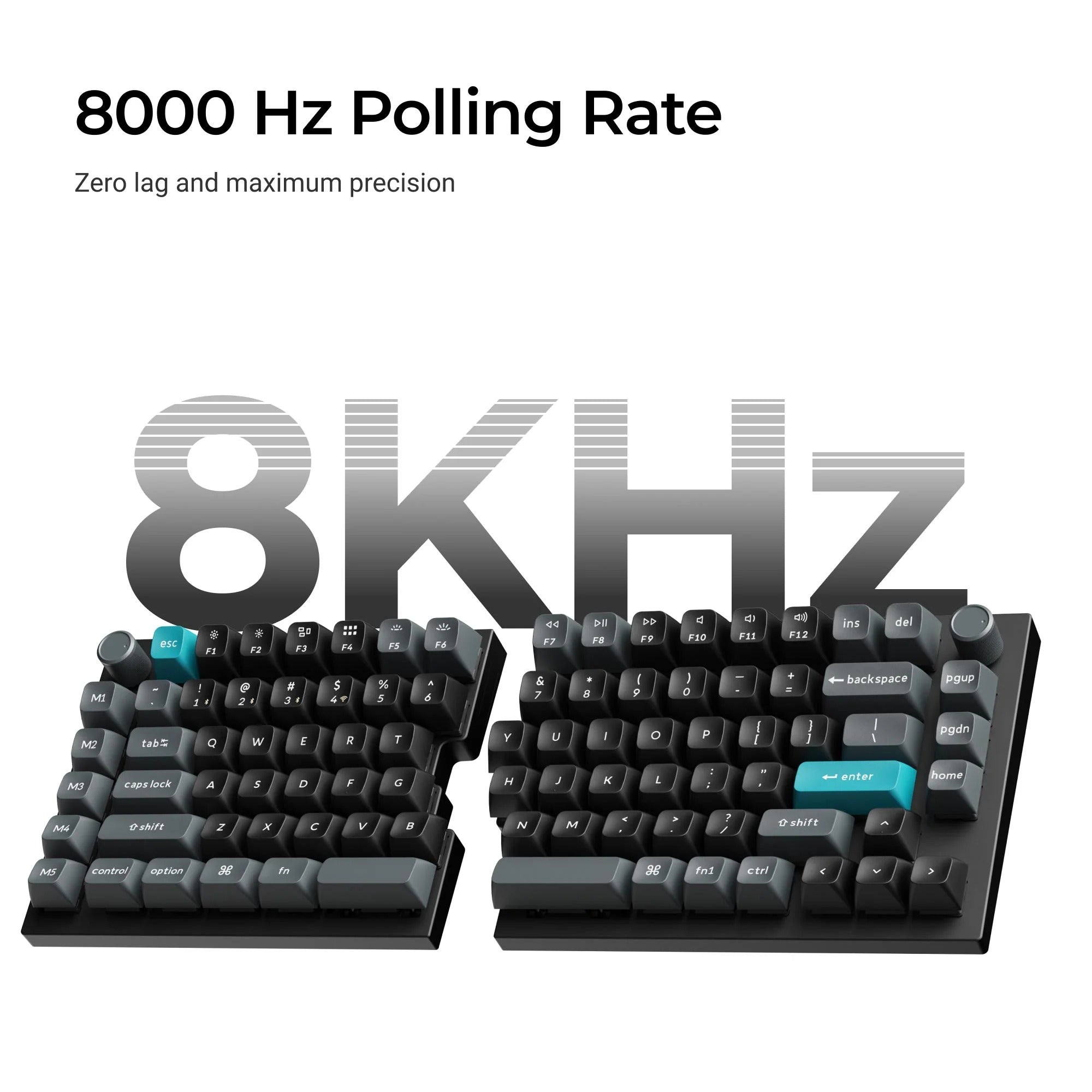 Keychron Q11 Ultra 8K | Teclado Mecânico Split Wireless Custom