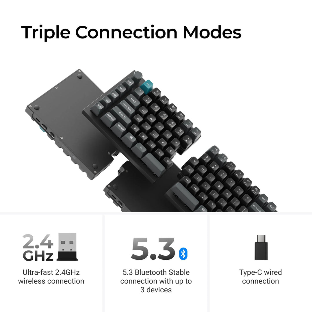 Keychron Q11 Ultra 8K Teclado Mecânico Custom Wireless