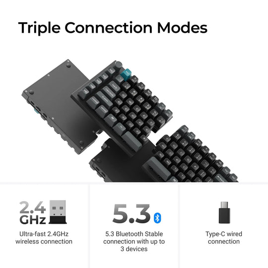 Keychron Q11 Ultra 8K Teclado Mecânico Custom Wireless