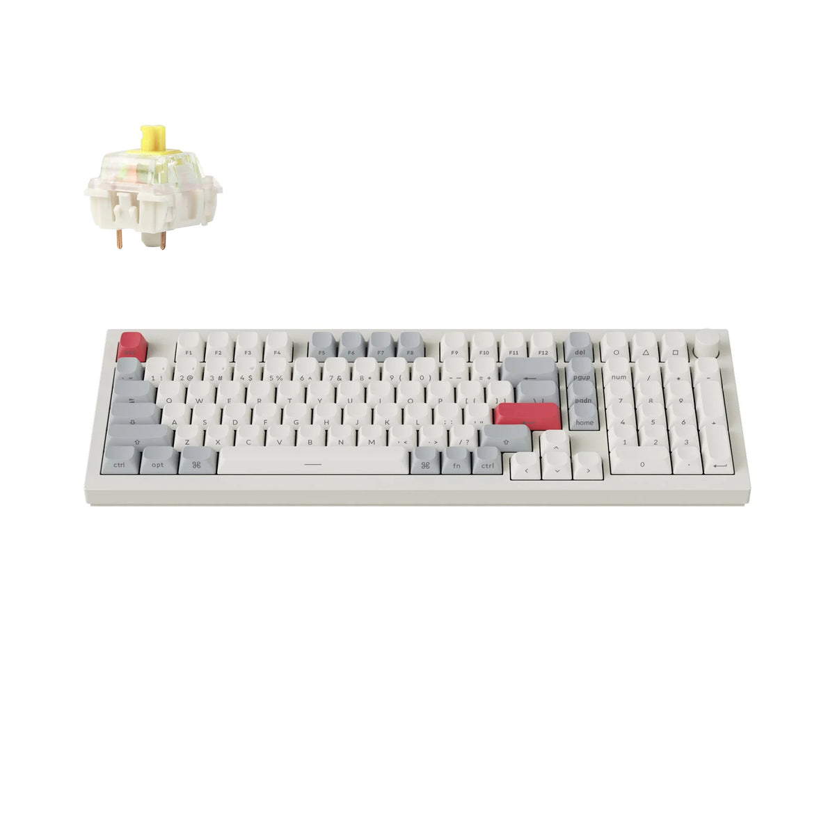 Keychron Q5 Max QMK/VIA Teclado Mecânico Custom Wireless