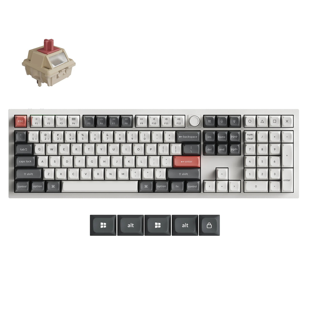 Keychron Q6 Ultra 8K Teclado Mecânico Custom Wireless