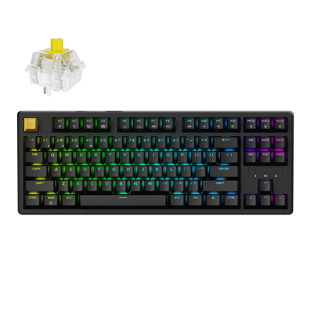 Keychron J4 QMK Teclado Mecânico Wireless
