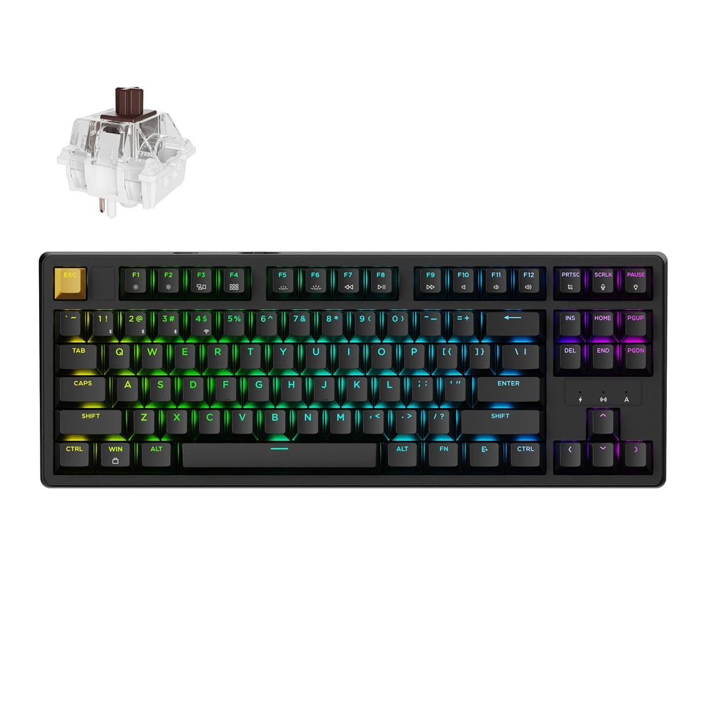 Keychron J4 QMK Teclado Mecânico Wireless