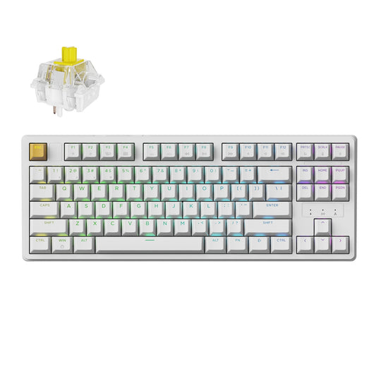 Keychron J4 QMK Teclado Mecânico Wireless