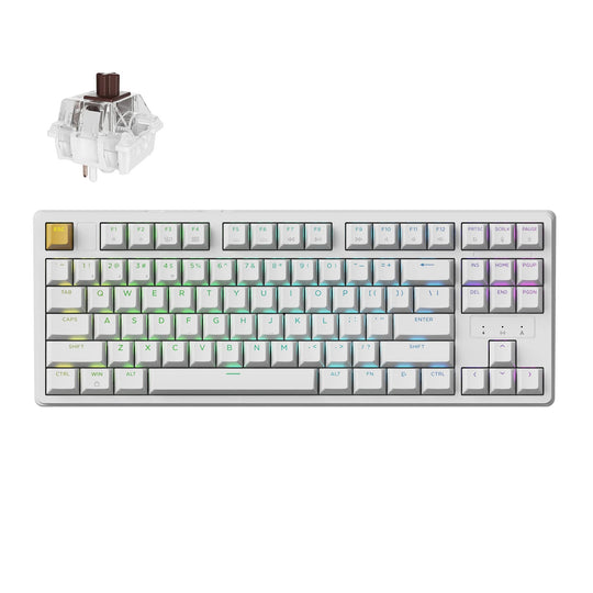 Keychron J4 QMK Teclado Mecânico Wireless